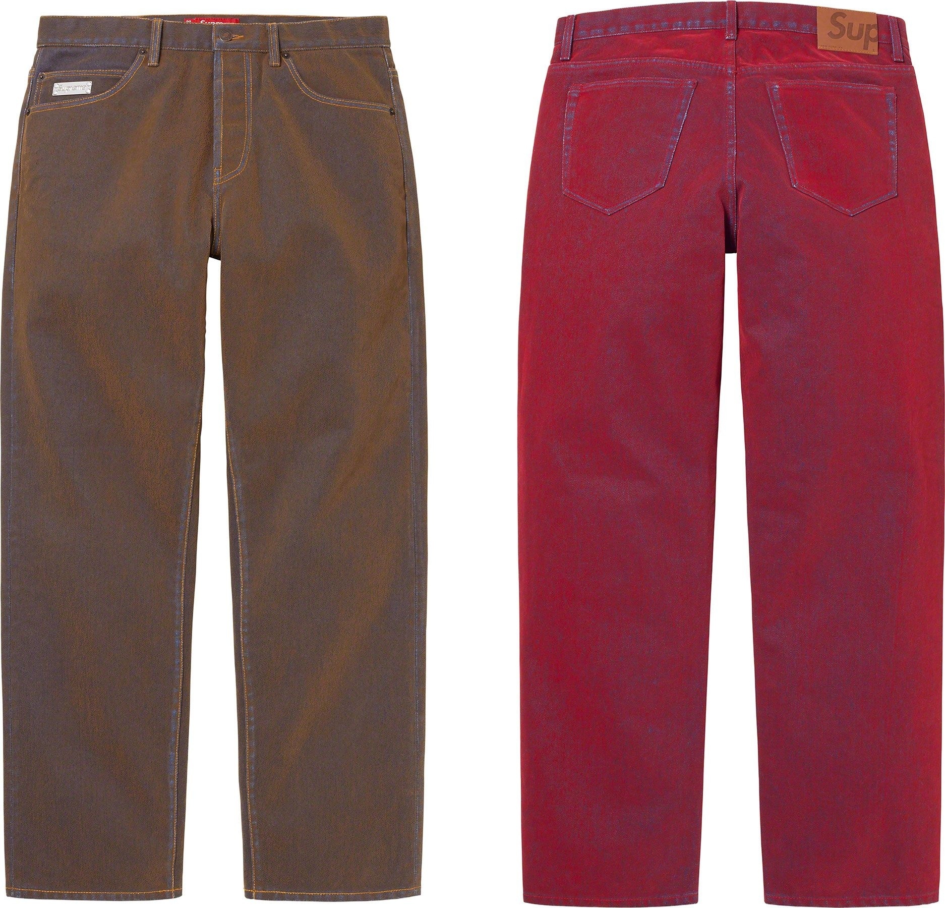 Flocked Regular Jean